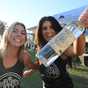 brand ambassadors with 813 tequila bottle